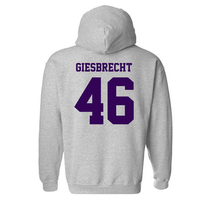 Kansas State - NCAA Baseball : Ethan Giesbrecht - Sports Shersey Hooded Sweatshirt-1