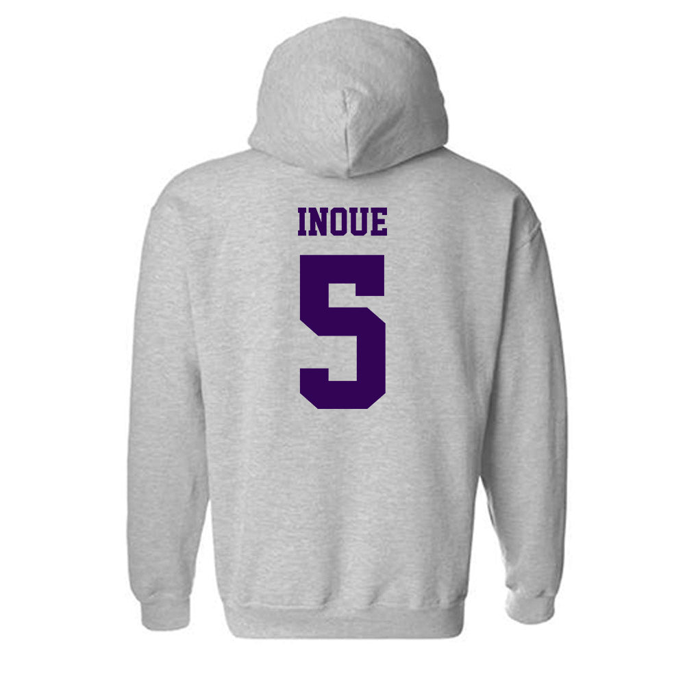 Kansas State - NCAA Baseball : Shintaro Inoue - Sports Shersey Hooded Sweatshirt-1
