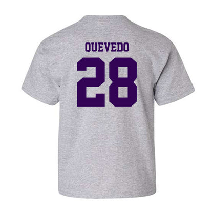 Kansas State - NCAA Baseball : Michael Quevedo - Sports Shersey Youth T-Shirt-1