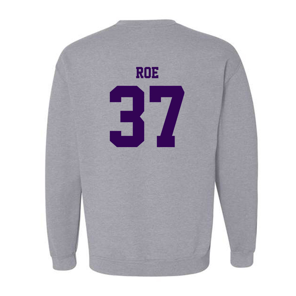Kansas State - NCAA Baseball : Brody Roe - Sports Shersey Crewneck Sweatshirt-1