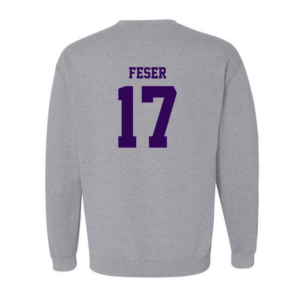Kansas State - NCAA Baseball : Cohen Feser - Sports Shersey Crewneck Sweatshirt-1