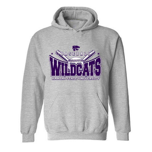 Kansas State - NCAA Baseball : William Gnibus - Hooded Sweatshirt Sports Shersey