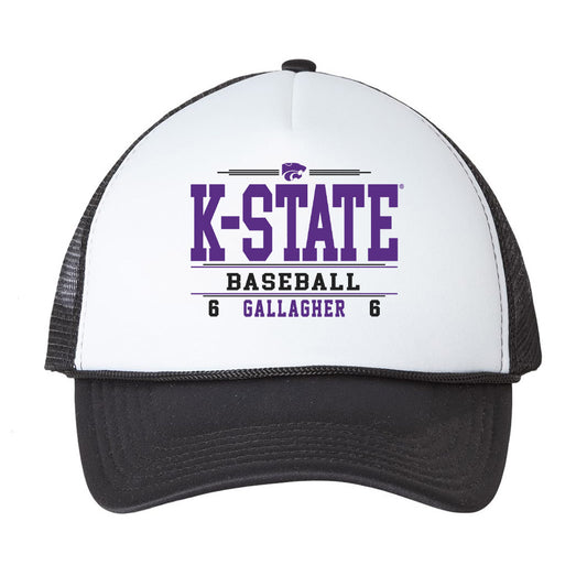 Kansas State - NCAA Baseball : Grant Gallagher - Trucker Hat-0