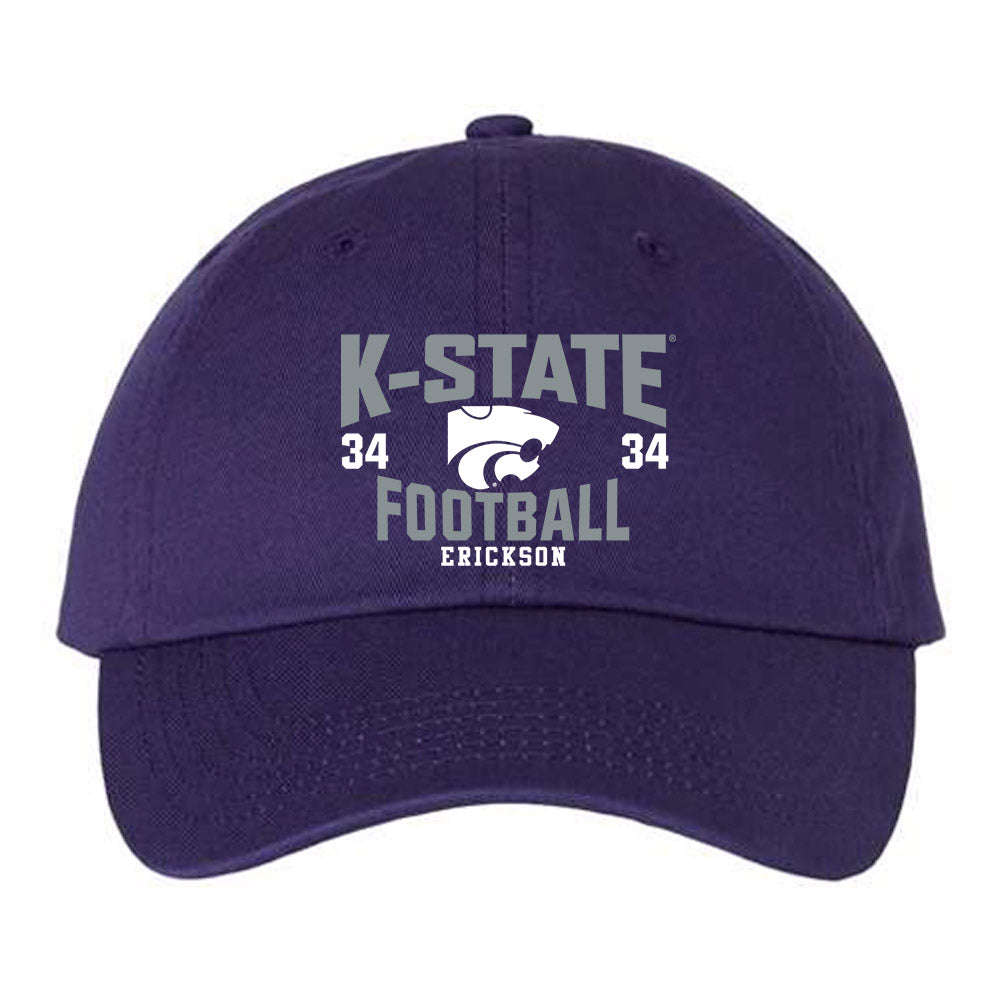 Kansas State - NCAA Football : Trevor Erickson - Dad Hat