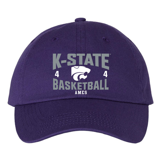 Kansas State - NCAA Men's Basketball : Daidai Ames - Classic Dad Hat