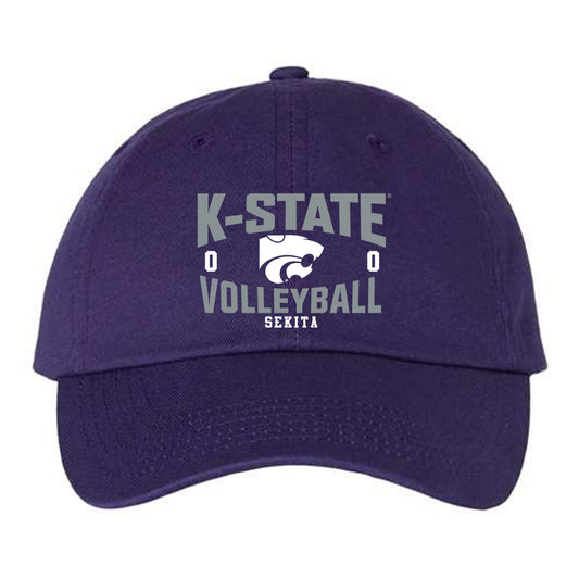 Kansas State - NCAA Women's Volleyball : Fuka Sekita - Dad Hat-0