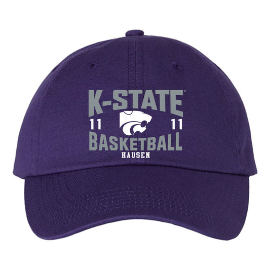 Kansas State - NCAA Men's Basketball : Brendan Hausen - Dad Hat