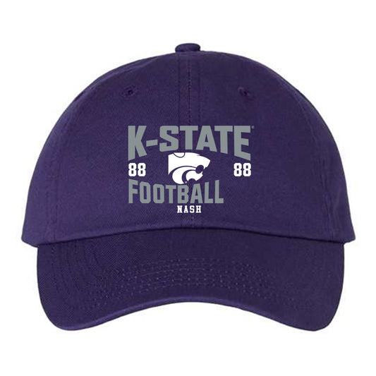 Kansas State - NCAA Football : Erwin Nash - Classic Dad Hat