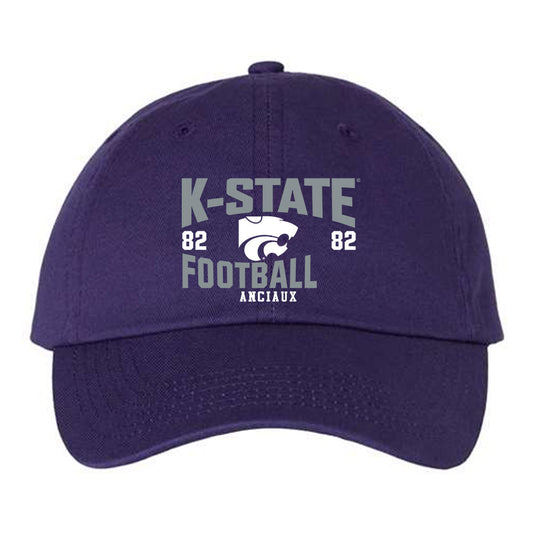 Kansas State - NCAA Football : Will Anciaux - Classic Dad Hat