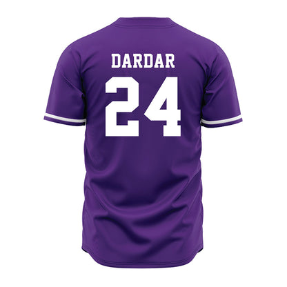Kansas State - NCAA Baseball : Seth Dardar - Purple Jersey-1