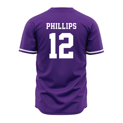 Kansas State - NCAA Baseball : Cayden Phillips - Fashion Jersey