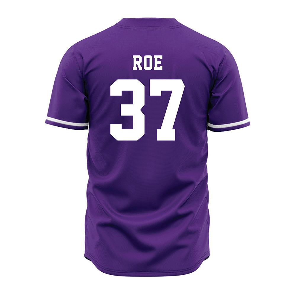 Kansas State - NCAA Baseball : Brody Roe - Purple Jersey-1
