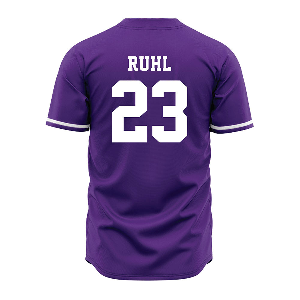 Kansas State - NCAA Baseball : Ty Ruhl - Purple Jersey