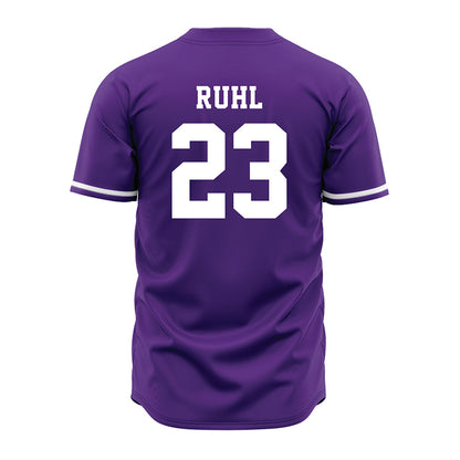 Kansas State - NCAA Baseball : Ty Ruhl - Purple Jersey