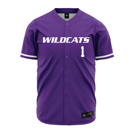 Kansas State - NCAA Baseball : Dee Kennedy - Purple Jersey-0