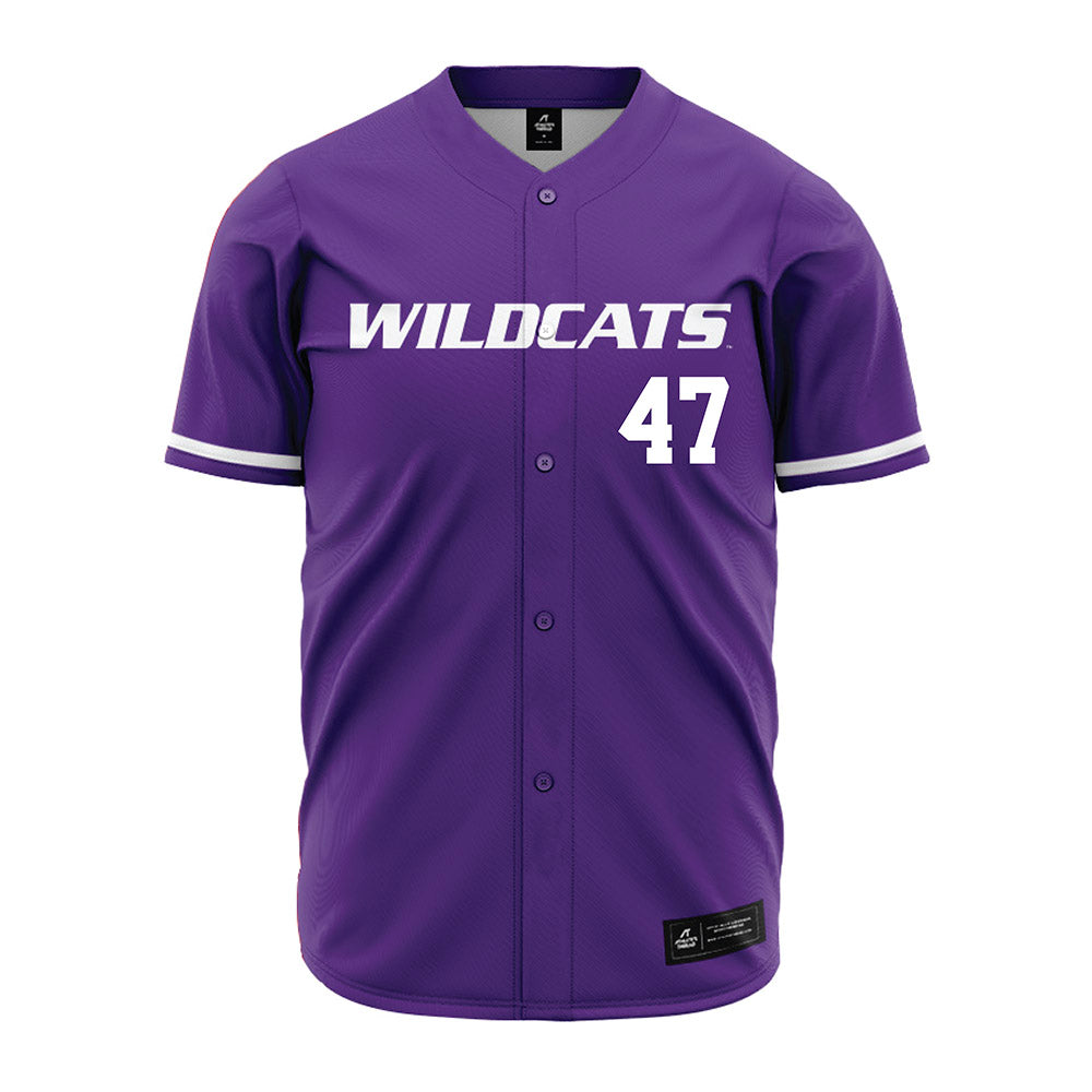 Kansas State - NCAA Baseball : Lincoln Sheffield - Purple Jersey-0
