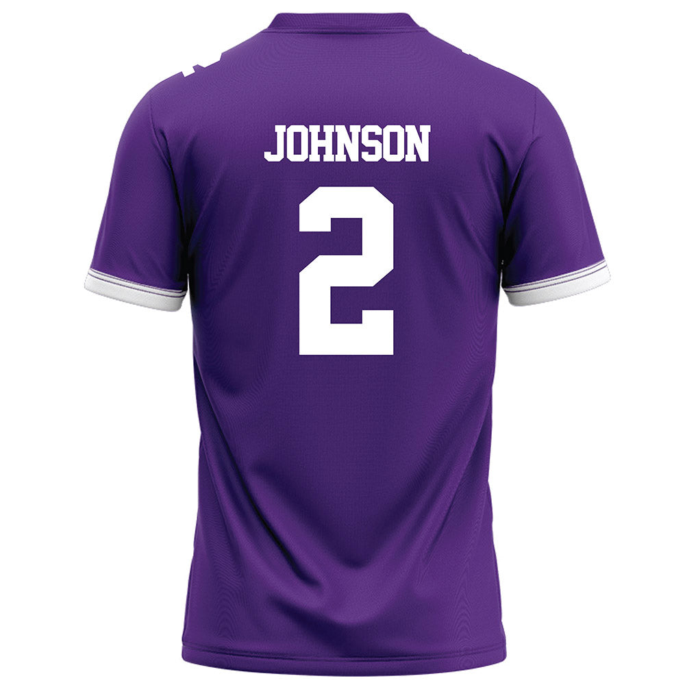 Kansas State - NCAA Football : Avery Johnson - Purple Football Jersey