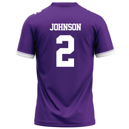 Kansas State - NCAA Football : Avery Johnson - Purple Football Jersey