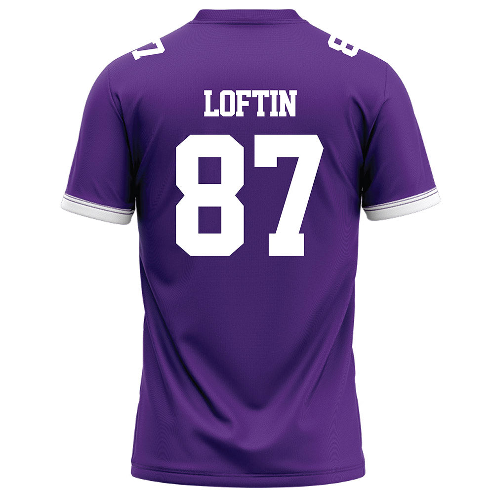 Kansas State - NCAA Football : Brayden Loftin - Purple Football Jersey