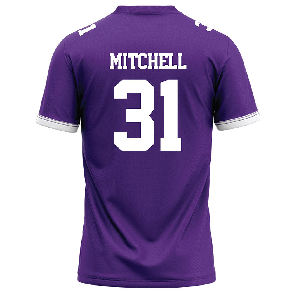 Kansas State - NCAA Football : Dominic Mitchell - Purple Football Jersey-1