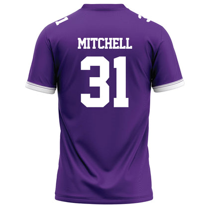 Kansas State - NCAA Football : Dominic Mitchell - Purple Football Jersey-1