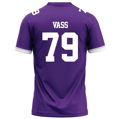 Kansas State - NCAA Football : Devin Vass - Purple Football Jersey