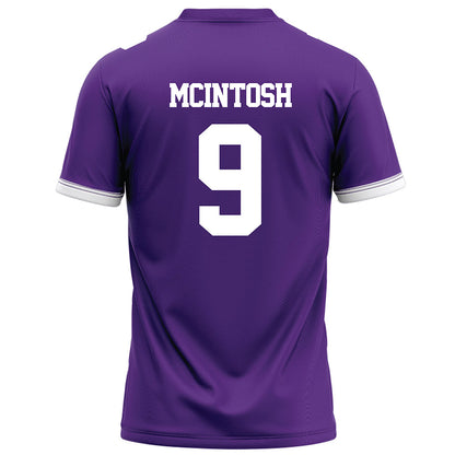 Kansas State - NCAA Football : Donovan McIntosh - Purple Football Jersey