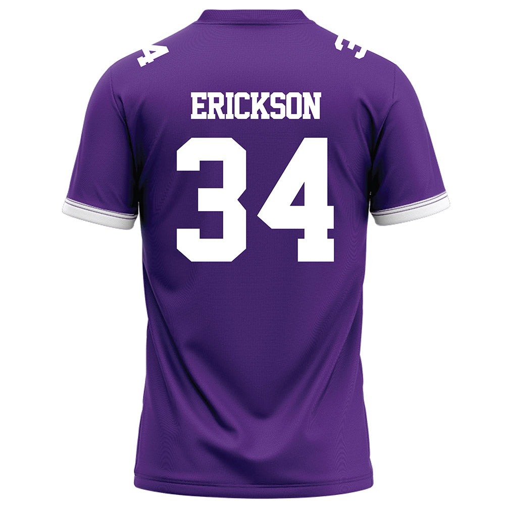 Kansas State - NCAA Football : Trevor Erickson - Fashion Jersey
