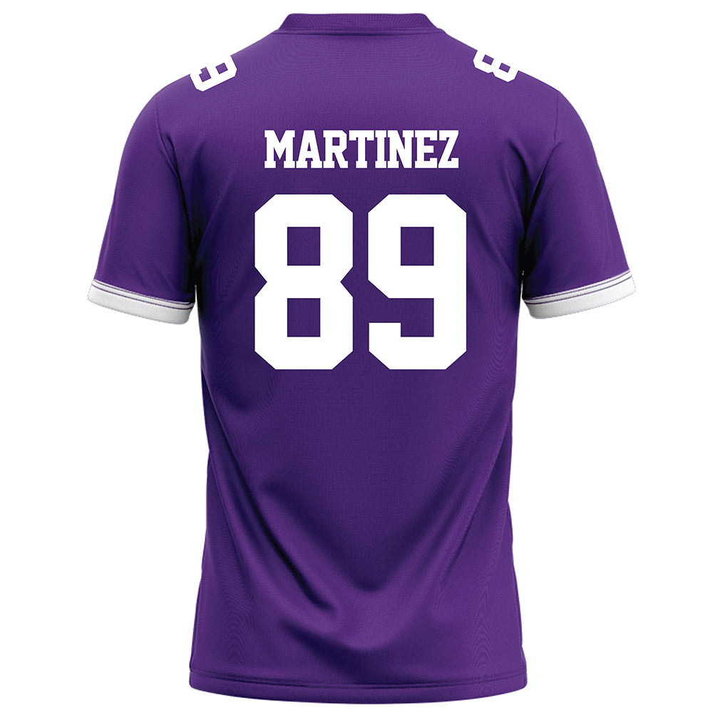 Kansas State - NCAA Football : Zayden Martinez - Purple Football Jersey