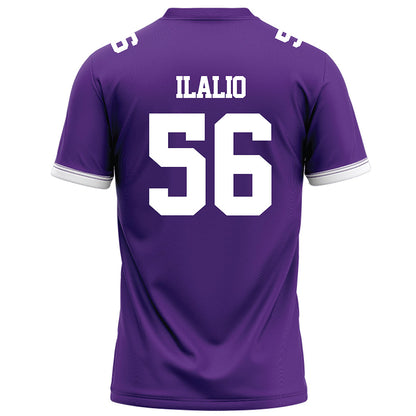 Kansas State - NCAA Football : Damian Ilalio - Purple Football Jersey