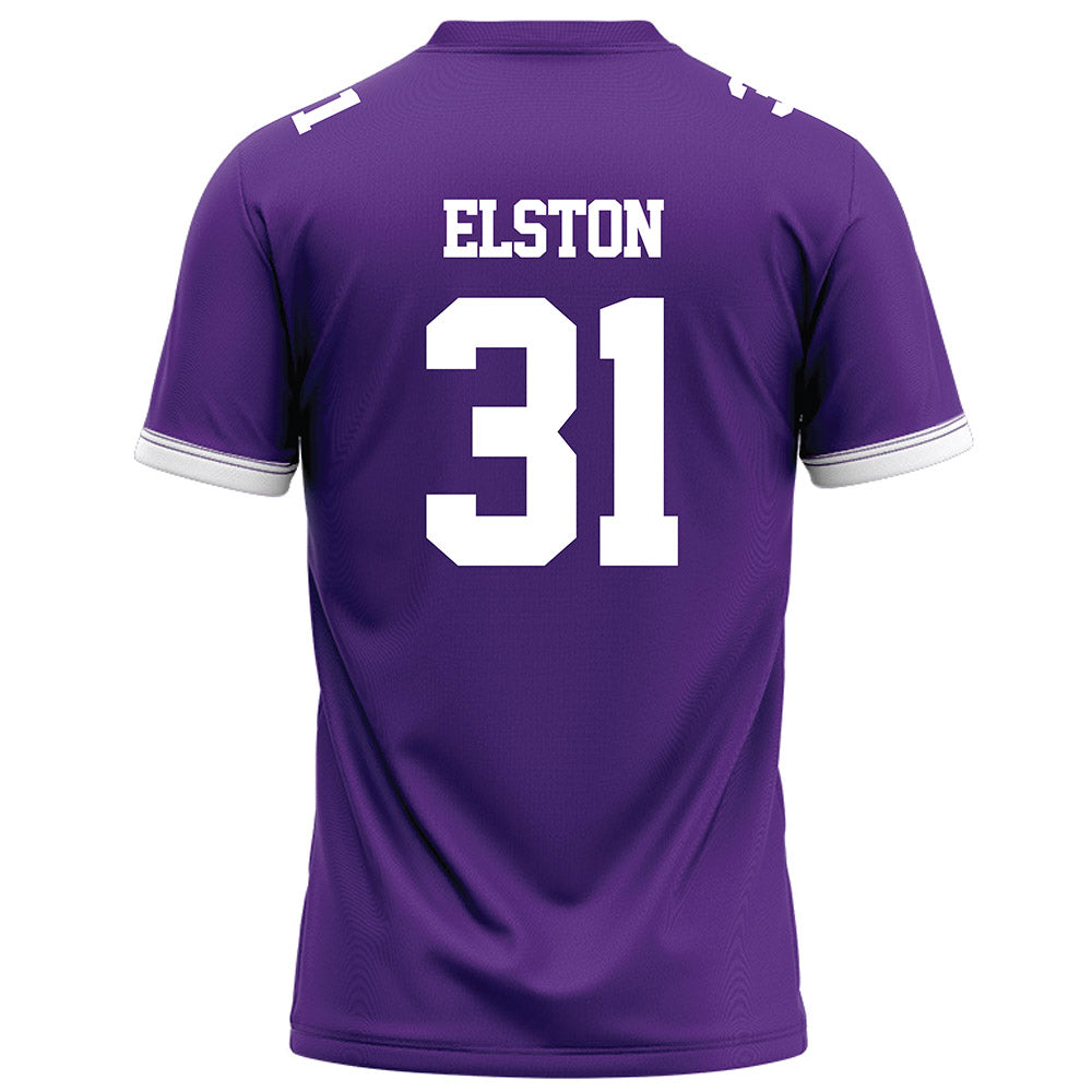 Kansas State - NCAA Football : Monterrio Elston - Purple Football Jersey-1