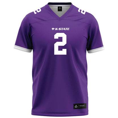 Kansas State - NCAA Football : Bryce Noernberg - Purple Football Jersey