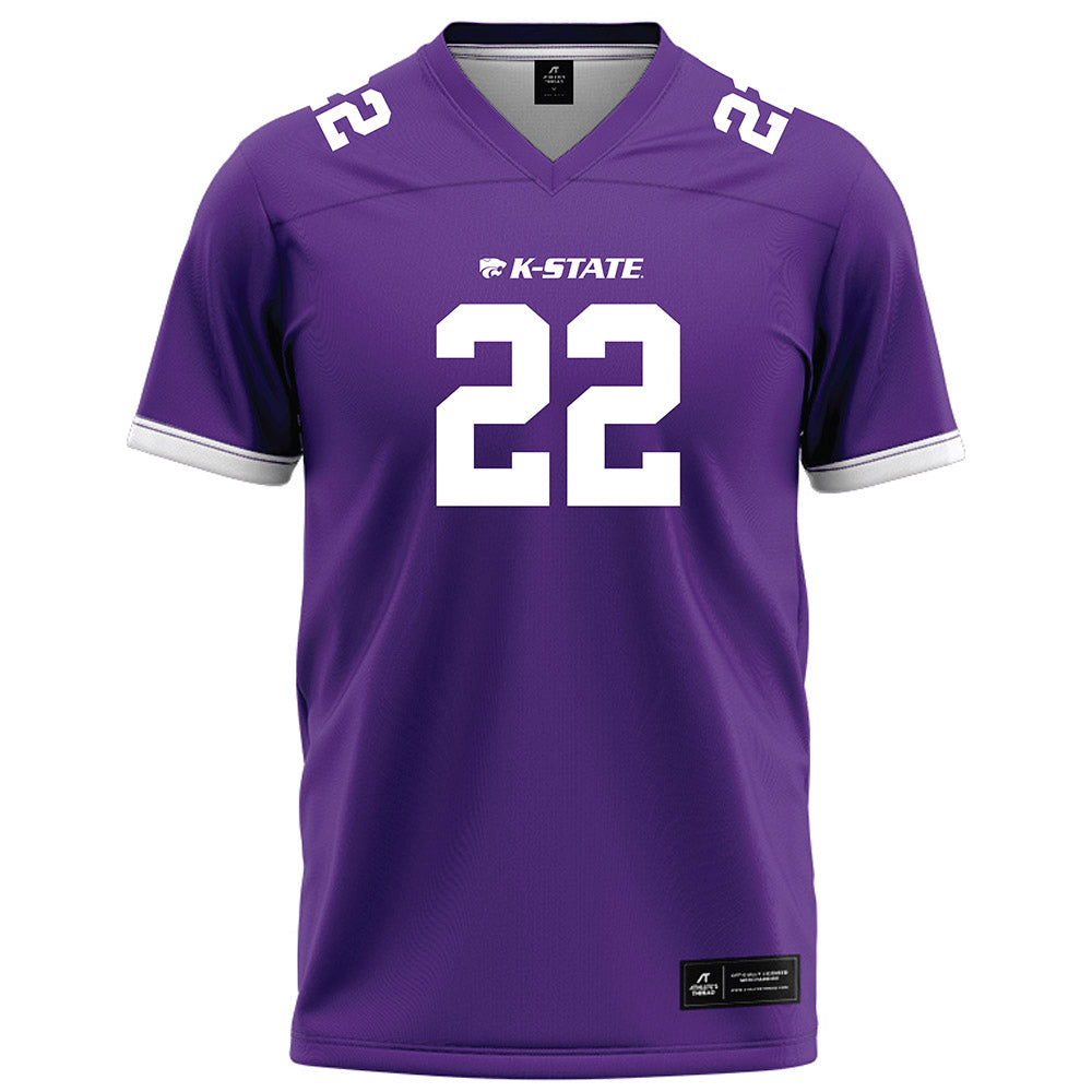 Kansas State - NCAA Football : Callen Barta - Purple Football Jersey