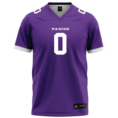 Kansas State - NCAA Football : Linkon Cure - Purple Football Jersey-0