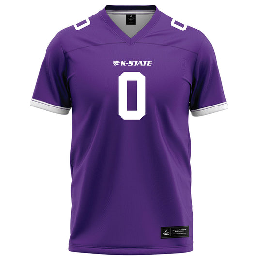 Kansas State - NCAA Football : Linkon Cure - Purple Football Jersey-0