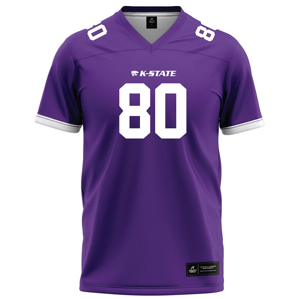 Kansas State - NCAA Football : Will Anciaux - Purple Football Jersey