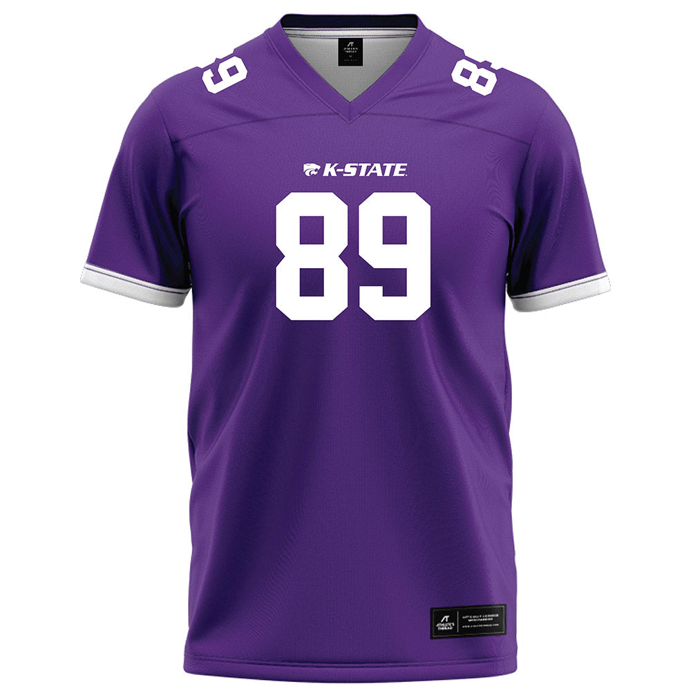 Kansas State - NCAA Football : Zayden Martinez - Purple Football Jersey