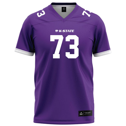 Kansas State - NCAA Football : Kaedin Massey - Purple Football Jersey