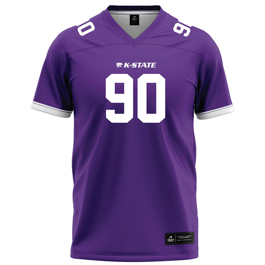 Kansas State - NCAA Football : Brad Stanyer - Purple Football Jersey-0