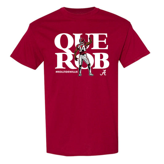 Alabama - NCAA Football : Quandarrius Robinson x Roll Tide Willie - T-Shirt Individual Caricature
