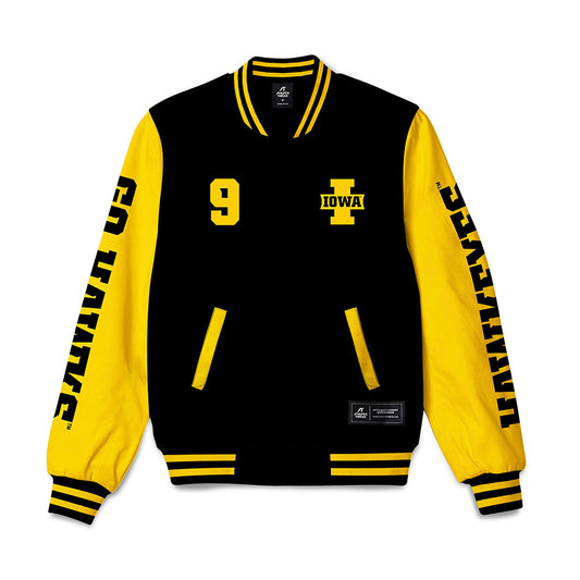 Iowa - NCAA Baseball : Kooper Schulte - Bomber Jacket