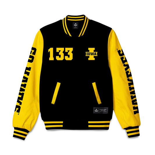 Iowa - NCAA Wrestling : Charles Matthews - Bomber Jacket-0