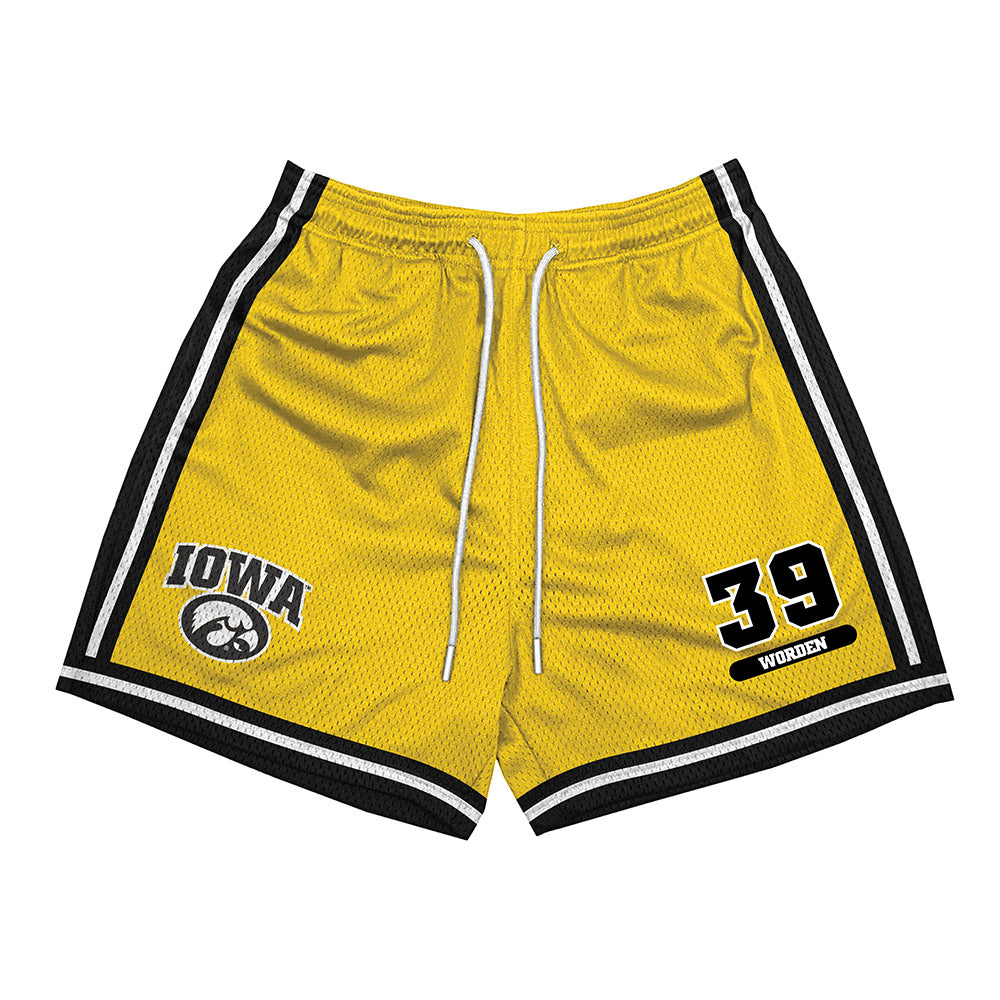 Iowa - NCAA Women's Volleyball : Alyssa Worden - Fashion Shorts Shorts