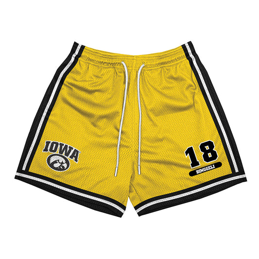 Iowa - NCAA Women's Soccer : Berkley Binggeli - Shorts-0