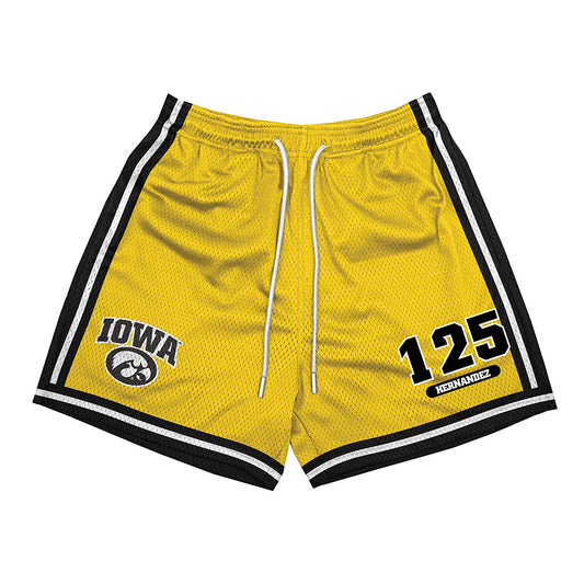 Iowa - NCAA Wrestling : Keyan Hernandez - Shorts-0