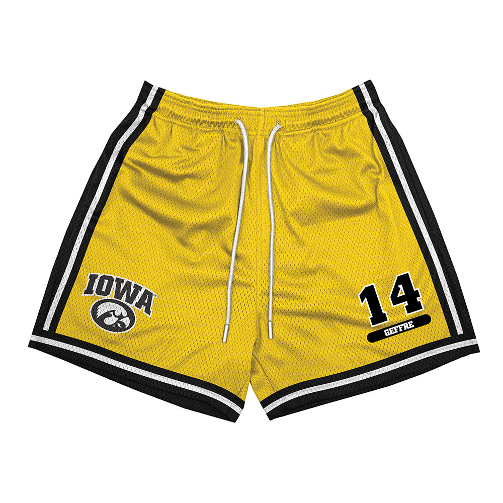 Iowa - NCAA Baseball : Carter Geffre - Shorts