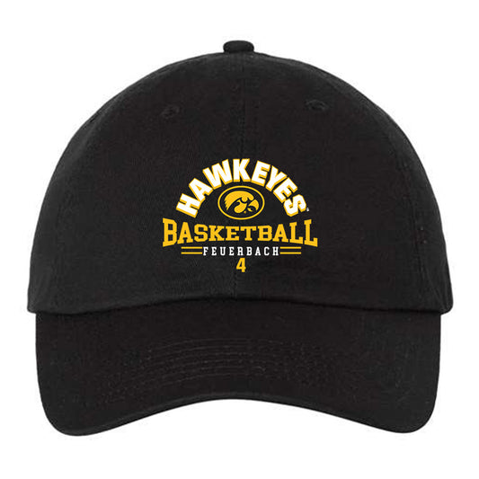 Iowa - NCAA Women's Basketball : Kylie Feuerbach - Dad Hat-0