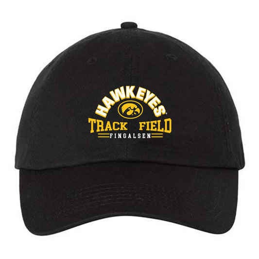 Iowa - NCAA Men's Track & Field : James Fingalsen - Dad Hat-0