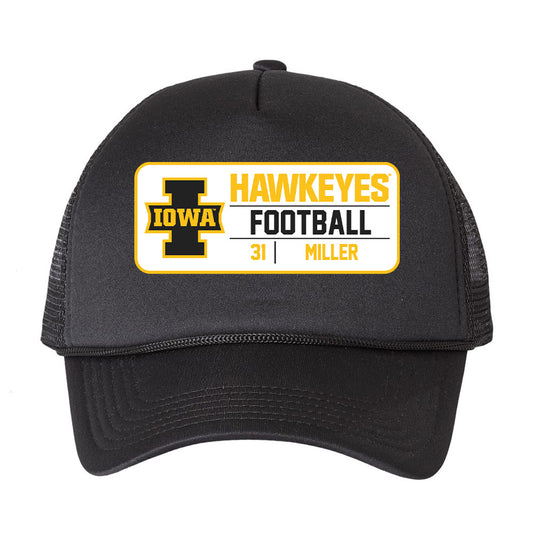 Iowa - NCAA Football : Eli Miller - Trucker Hat