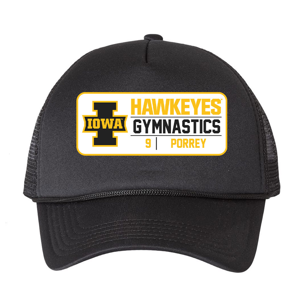 Iowa - NCAA Men's Gymnastics : Jake Porrey - Trucker Hat